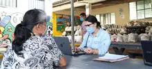 La administración municipal entregó 1.000 mercados en la comuna 18