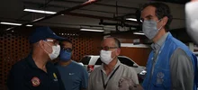 ONU entregó a la Alcaldía de Cali carpas para atención humanitaria