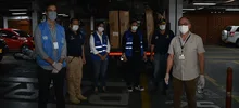 ONU entregó a la Alcaldía de Cali carpas para atención humanitaria