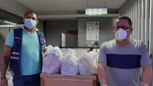 Trabajando por la vida, la Secretaría de Vivienda entregó ayudas alimentarias
