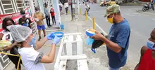 Entre 1.400 y 1.500 personas son beneficiarias de las ollas comunitarias en la comuna 16