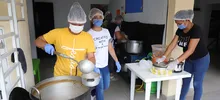 Entre 1.400 y 1.500 personas son beneficiarias de las ollas comunitarias en la comuna 16