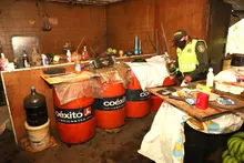 Incautado alambique de viche ilegal, en la zona del Jarillón 