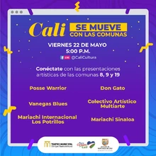 Inició el programa ‘Cali se mueve’, apuesta al arte de los territorios 