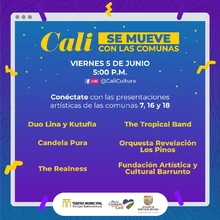 Inició el programa ‘Cali se mueve’, apuesta al arte de los territorios 
