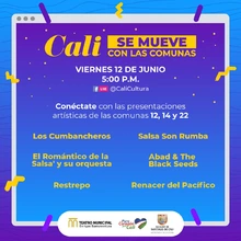 Inició el programa ‘Cali se mueve’, apuesta al arte de los territorios 