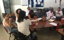 Mesa de trabajo con rectores por zonas educativas (ZONA ORIENTE)