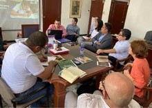 Mesa de trabajo con empresarios por la educación