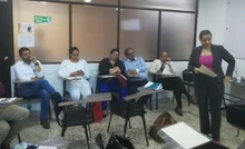 Mesa de trabajo con los directivos voceros de las instituciones de educación para el trabajo y desarrollo humano