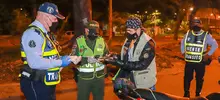 Operativos de control y desinfección durante este puente festivo