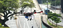 Demostración uso de drones para acciones preventivas
