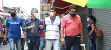 Reunión y recorrido Alcalde Ospina con comerciantes del centro de Cali
