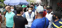 Reunión y recorrido Alcalde Ospina con comerciantes del centro de Cali