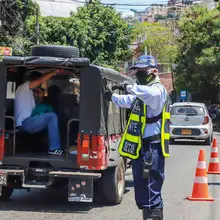 Operativo de control servicio público y particular