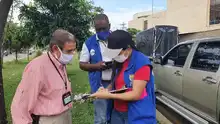 280  kits alimentarios entregados a los Jueces de Paz y Carretilleros en el oriente de Cali