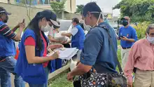 280  kits alimentarios entregados a los Jueces de Paz y Carretilleros en el oriente de Cali