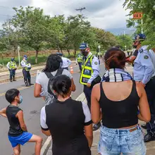 Caleños  acatan medidas de bioseguridad para hacer deporte