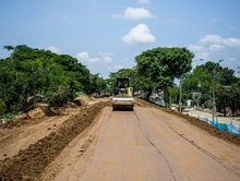 Con rigurosos protocolos de bioseguridad se reactivan obras del Jarillón