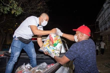 1.000 familias de Los Lagos I y II recibieron apoyo alimentario