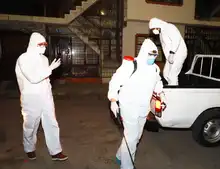 Grupo élite de se toma primer día de toque de queda y desactiva nueve fiestas