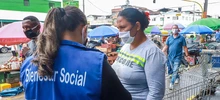 Cierre temporal la plaza Santa Elena por declaratoria de alerta naranja