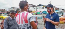 Cierre temporal la plaza Santa Elena por declaratoria de alerta naranja