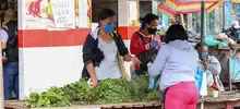 Comerciantes, clientes y trabajadores de Santa Elena, consecuentes con el cierre