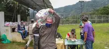 Pance, La Elvira y El Saladito, fueron los corregimientos que este martes (2.06.2020) hicieron parte de la segunda fase de entrega de ayudas alimentarias