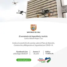 Rendición de Cuentas sobre el Plan de Atención, Contención y Mitigación en Seguridad por COVID-19