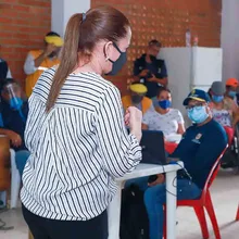 Galería Santa Elena con Sub-secretarios