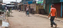Tras cuatro días de intervención, se siente el cambio extremo en la galería de Santa Elena