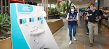 Continúa inspección a protocolos de bioseguridad en centros comerciales de Cali