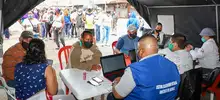 3 mil subsidios de seguridad alimentaria recibirán trabajadores de la galería Santa Elena