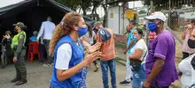 3 mil subsidios de seguridad alimentaria recibirán trabajadores de la galería Santa Elena