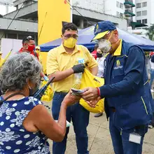 Diez mil tapabocas fueron donados a la Alcaldía y serán entregados a la comunidad