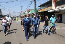 Santa Elena está recibiendo las pinceladas de lo que será la transformación estructural: Alcalde Ospina