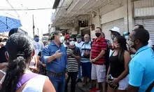 Santa Elena está recibiendo las pinceladas de lo que será la transformación estructural: Alcalde Ospina