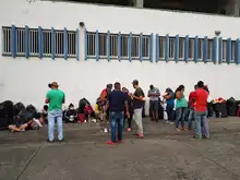 Un grupo de 70 venezolanos viajó a la frontera con recursos propios