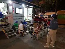 Un grupo de 70 venezolanos viajó a la frontera con recursos propios