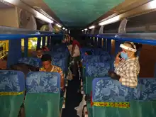 Un grupo de 70 venezolanos viajó a la frontera con recursos propios