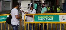 Así despertó el Centro de la Cali, tras el cordón sanitario