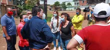 Alcaldía y comunidad visitan terreno donde se construirá Parque Lineal Cauquita