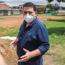 Alcaldía y comunidad visitan terreno donde se construirá Parque Lineal Cauquita