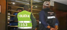 En las entradas y salidas de la ciudad las autoridades de tránsito y seguridad desplegaron un fuerte dispositivo. 