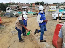 Verifican protocolos de bioseguridad en la avenida Circunvalar y en el Parque Lineal río Cali
