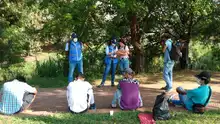 Verifican protocolos de bioseguridad en la avenida Circunvalar y en el Parque Lineal río Cali