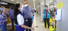 Recorren centros comerciales para garantizar reapertura con responsabilidad