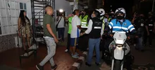 Operativo de control ley seca y toque de queda
