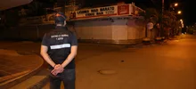 Operativo de control ley seca y toque de queda