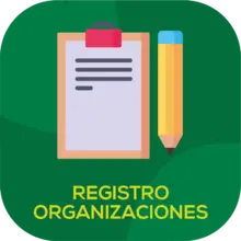 Registro organizaciones